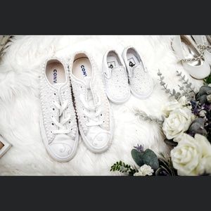 Mommy and me bridal shoes